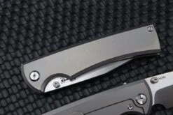 Chaves Knives Ultramar 229 Sangre Wharncliffe M390 & Stonewash Titanium -Nc Blade image cde5daef c0a4 449b 9f9a a2d2db332333