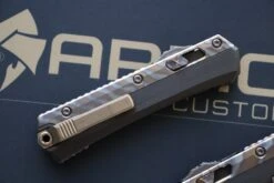 Marfione Custom Knives Glykon High Polish Bayonet W/ Hefted Black Aluminum Handle & Ti Accents -Nc Blade image ce9750ba 6ccf 476b 924c fc46522be4a5