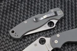 Spyderco Para-Military PM2 Dark Grey Maxamet Steel C81GPDGY2 -Nc Blade image cf0aed19 43df 4347 ba1b 1d34486fe230