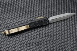 Marfione Makora II Vegas Forge Vines & Roses Damascus D/E & Hefted Alloy Handle W/ Stingray Inlays & Bronzed Ringed Hardware -Nc Blade image cf41291e 6cde 4c44 ae3a eef5e2e210c8