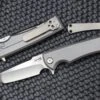 Chaves Knives Ultramar Street Liberation Tanto M390 Flipper & Titanium