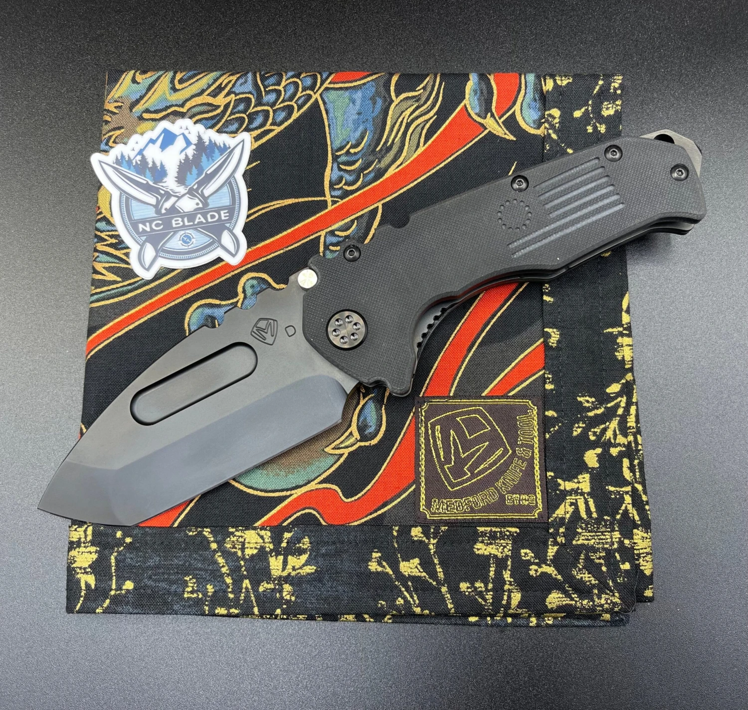 Medford Scout Praetorian M&P Black G10 106-195 1 Medford Scout Praetorian M&P Black G10 106-195