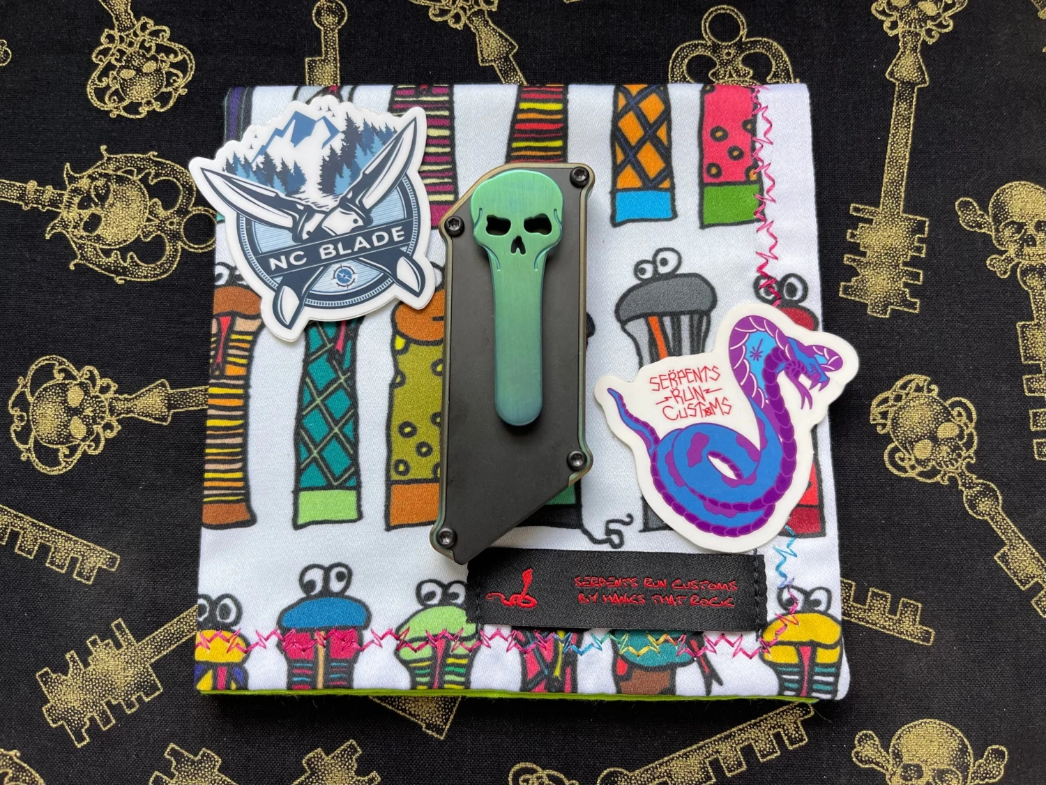 Chaves Knives Gen 2 Titanium C.H.U.B PVD Chub Modified #2 5 Chaves Knives Gen 2 Titanium C.H.U.B PVD Chub Modified #2 - Image 5