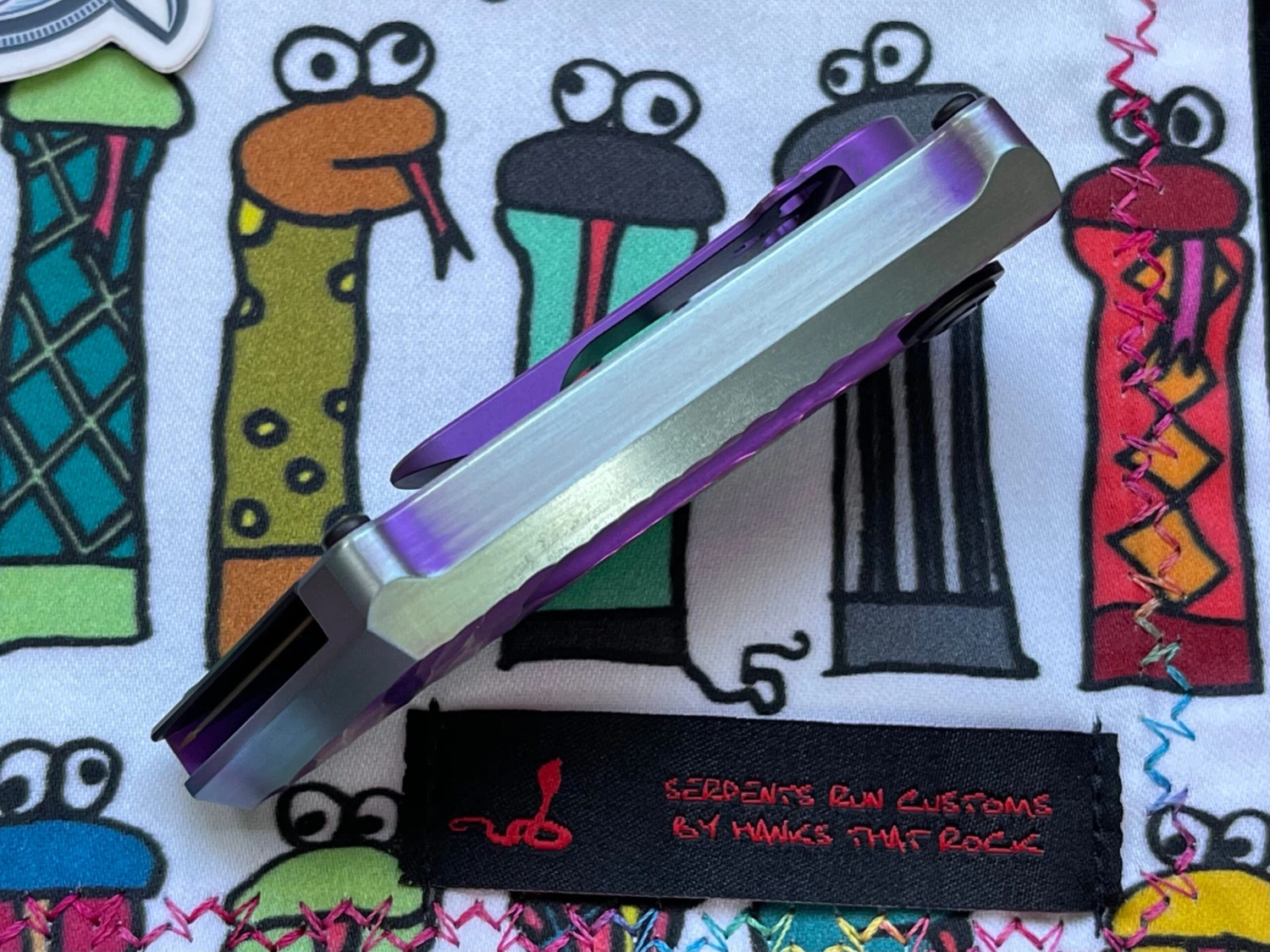 Chaves Knives Gen 2 Titanium C.H.U.B PVD Chub Modified #1 4 Chaves Knives Gen 2 Titanium C.H.U.B PVD Chub Modified #1 - Image 4