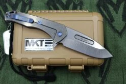 Medford Swift FL Framelock Flipper W/ Tumbled S35 & Blue Ano Handle -Nc Blade image d69e18a4 ae9a 4df0 b24f 7702e9aa8132
