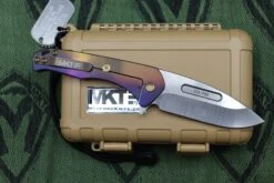 Medford Praetorian Slim Flipper Tumbled S35VN & Filigree Violet/Bronze -Nc Blade image ded07998 1a08 4ef7 808a 81c051b51a71