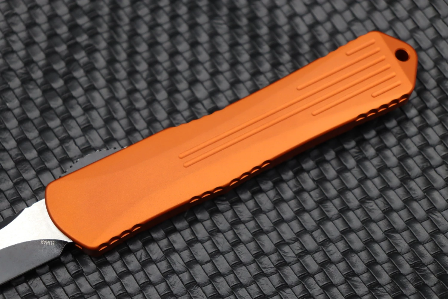 Heretic Knives Manticore X Tanto Battleworn Black & Orange H031-8A-ORG 3 Heretic Knives Manticore X Tanto Battleworn Black & Orange H031-8A-ORG - Image 3