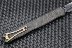 Heretic Knives Cleric II 2 Vegas Forge D/E DLC Damascus & Marble Carbon Fiber Inlays W/ Flamed Clip/Button -Nc Blade image e3b8cd1c 97ce 4e0a ba23 0d3d808ecc48