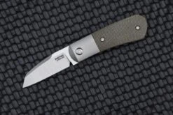 Pena Knives X-Series Micro Apache W/ Green Micarta