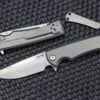 Chaves Knives Ultramar Street Liberation Drop Point M390 Flipper & Titanium