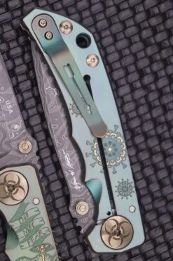 Spartan Blades Harsey Folder 2022 Special Edition Green Plague Doctor & Damascus -Nc Blade image e7a086d4 9deb 4fad bf73 acc0bea29acb