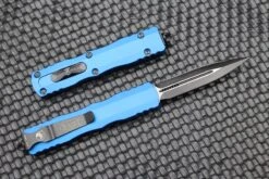 Microtech Dirac Double Edge Fully Serrated & Blue 225-3BL -Nc Blade image e954523f 1590 4951 bcbe 4781cef098b8
