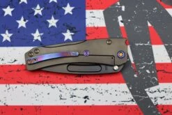 Medford Knife Slim Midi PVD S35 Tanto & PVD Handles W/ Flamed Hardware & Brushed/Flamed Clip -Nc Blade image ea956082 e704 4ee4 bc1c fa96bc173a63