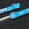 Microtech Combat Troodon Double Edge Fully Serrated Stonewash & Turquoise 142-12TQ