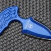 Heretic Knives Sleight Modular Push Dagger Blue Ano & DLC Blade W/ Teklok