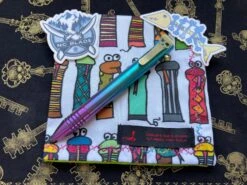 Chaves Knives Bolt Action Titanium Pen Solid Modified #4