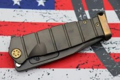 Medford Knife Fighter Flipper USMC PVD & Bronze Hardware With PVD CPM-S35 107-261 -Nc Blade image f402026b 2011 4b3b aa81 739e1f64b4c8