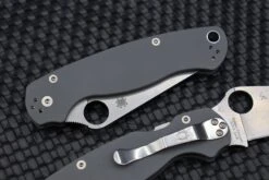Spyderco Para-Military PM2 Dark Grey Maxamet Steel C81GPDGY2 -Nc Blade image f435d01b ba72 4f17 9887 925182ce7bd8