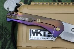 Medford Praetorian Slim Flipper Tumbled S35VN & Filigree Violet/Bronze -Nc Blade image f540acfb 070c 4fc4 bc30 aa6a98df8437