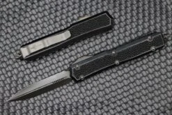 Marfione Makora DLC Apocalyptic D/E & Hefted Alloy Handle W/ Stingray Inlays & DLC Ringed Hardware