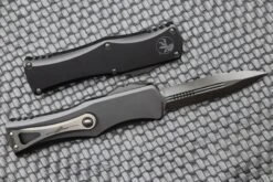 Microtech Hera Shadow Double Edge DLC Fully Serrated 702-3DLCTSH -Nc Blade image f8edf626 61e6 46d7 afda 50763f1f49b7