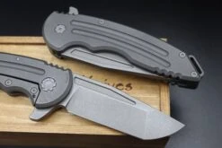 Jake Hoback Knives Husky Titanium & Nitro-V -Nc Blade image fc5b850a db71 401b 90a7 b188daf387f9