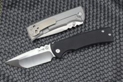 Chaves Knives Redencion 229 Black G-10 & M390 Tanto